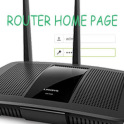 Router Home Page
