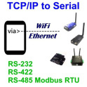 TCPIP to RS232 RS485 Terminal