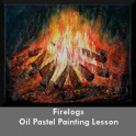 Firelogs Painting Lesson