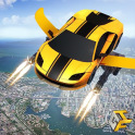 Flying Robot Car Games