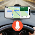 Buscador de rutas de voz de GPS en español
