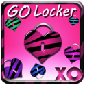 Pink Zebra Theme 4 GO Locker