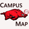 Univers of Arkansas Campus Map