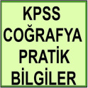 KPSS Pratik Coğrafya Bilgileri