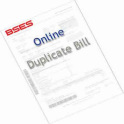 BSES Duplicate Bill Print