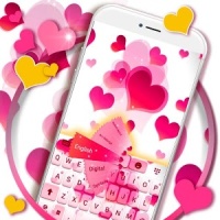 Pink Love Keyboard