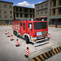 偉大な英雄 - 消防士 3D fire truck game
