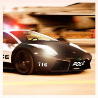 manejando un carro de policía 3D