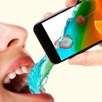 Drink from Phone Simulator