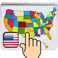 USA MAP 50 States Puzzle Game