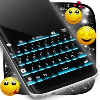 Neon Theme Keyboard Phone