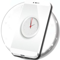 Simple White Clock 2020