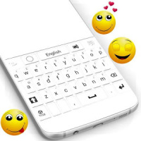 Keyboard White Theme