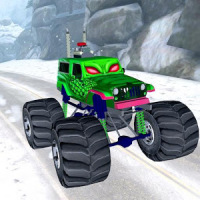 3D Monster Truck Snow Racing