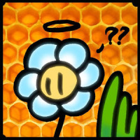 Bee flower of honey