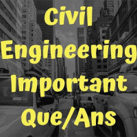 Civil Engineering - ( SSC JE, RRB JE )