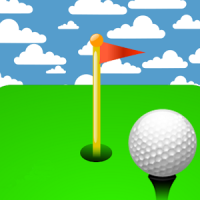 Mini jogo de golfe em 3D