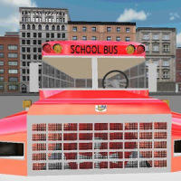 スクールバス駐車3D