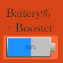 Battery Percentage + Booster