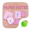 Paper Notes GO Keyboard Theme