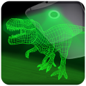 Dino laser parc d'hologramme