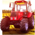 実際の農業用トラクターのシム2016