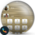 Frame White Gold Dialer Theme