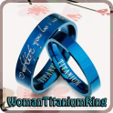 Woman Titanium Ring