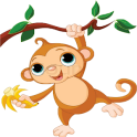 Saga Monkey-Catch Banana