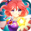 Witch Mage Anime Gamer Girl: Dream World Defender