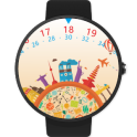 Travel the world Watch Face