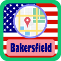 USA Bakersfield City Maps