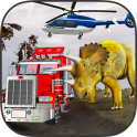 Dinosaur Zoo Transport Truck