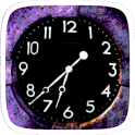 Purple Clock Theme