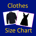 Clothes, Bra, Socks Size Chart