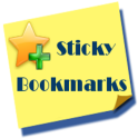 Sticky Bookmarks Tablet Widget