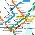 Plan du métro de Montréal