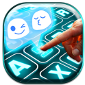 Emoji Neon Keyboard Themes