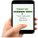 Screen Text Widget
