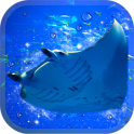 Aquarium manta simulation game