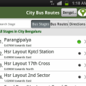 India City Bus routes