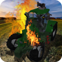 Destroy Farm Tractor