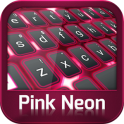 Keyboard Pink Neon
