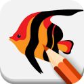 Draw Fish Step By Step