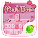 Pink Bow GO Keyboard Theme