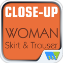 Close-Up Woman Skirt & Trouser