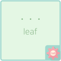 simple dot - leaf 카카오톡 테마