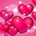 hearts pink wallpaper
