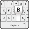Emoji white keyboard