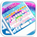 Rainbow Cloud Emoji Keyboard